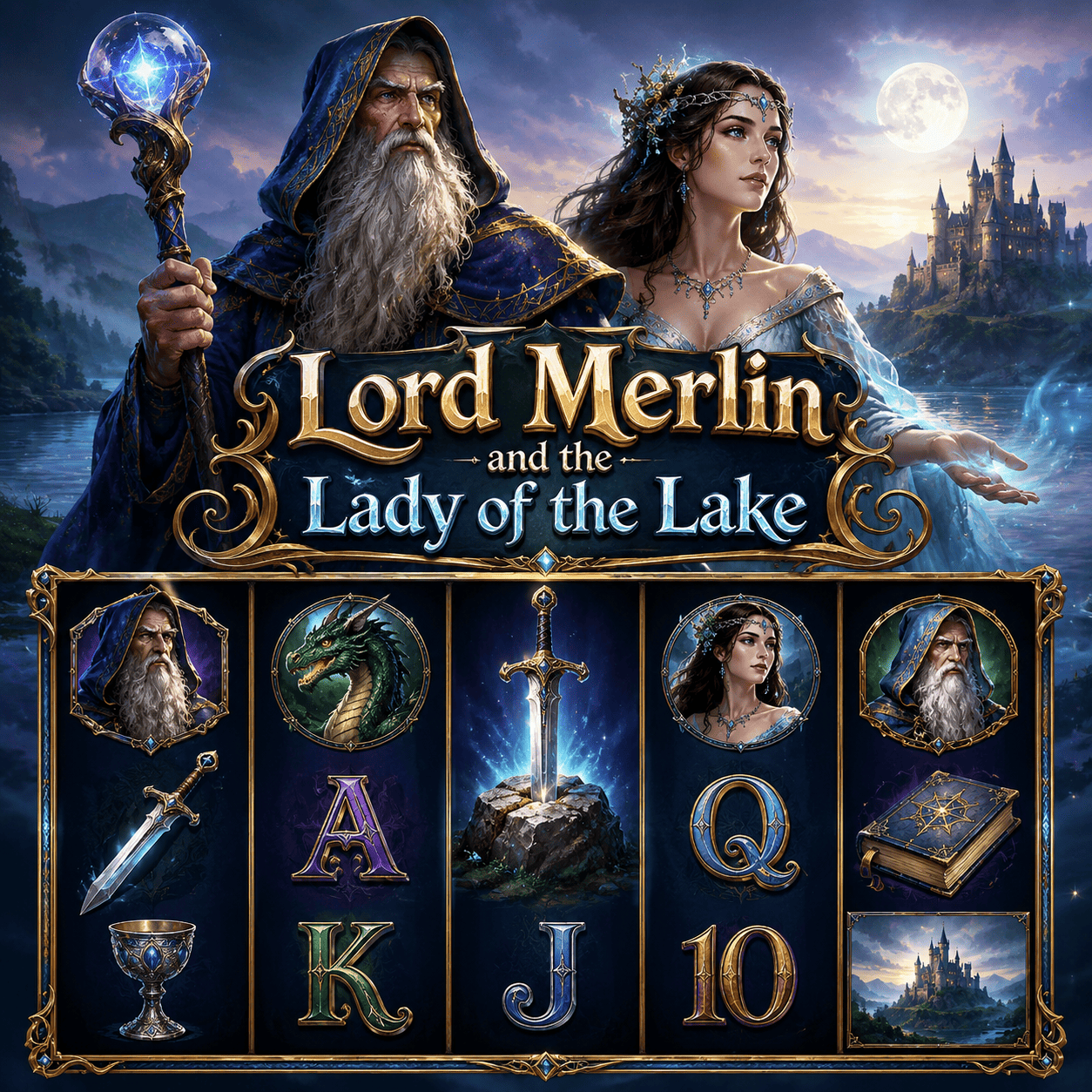 Lord Merlin and the Lady of the Lake Infinity